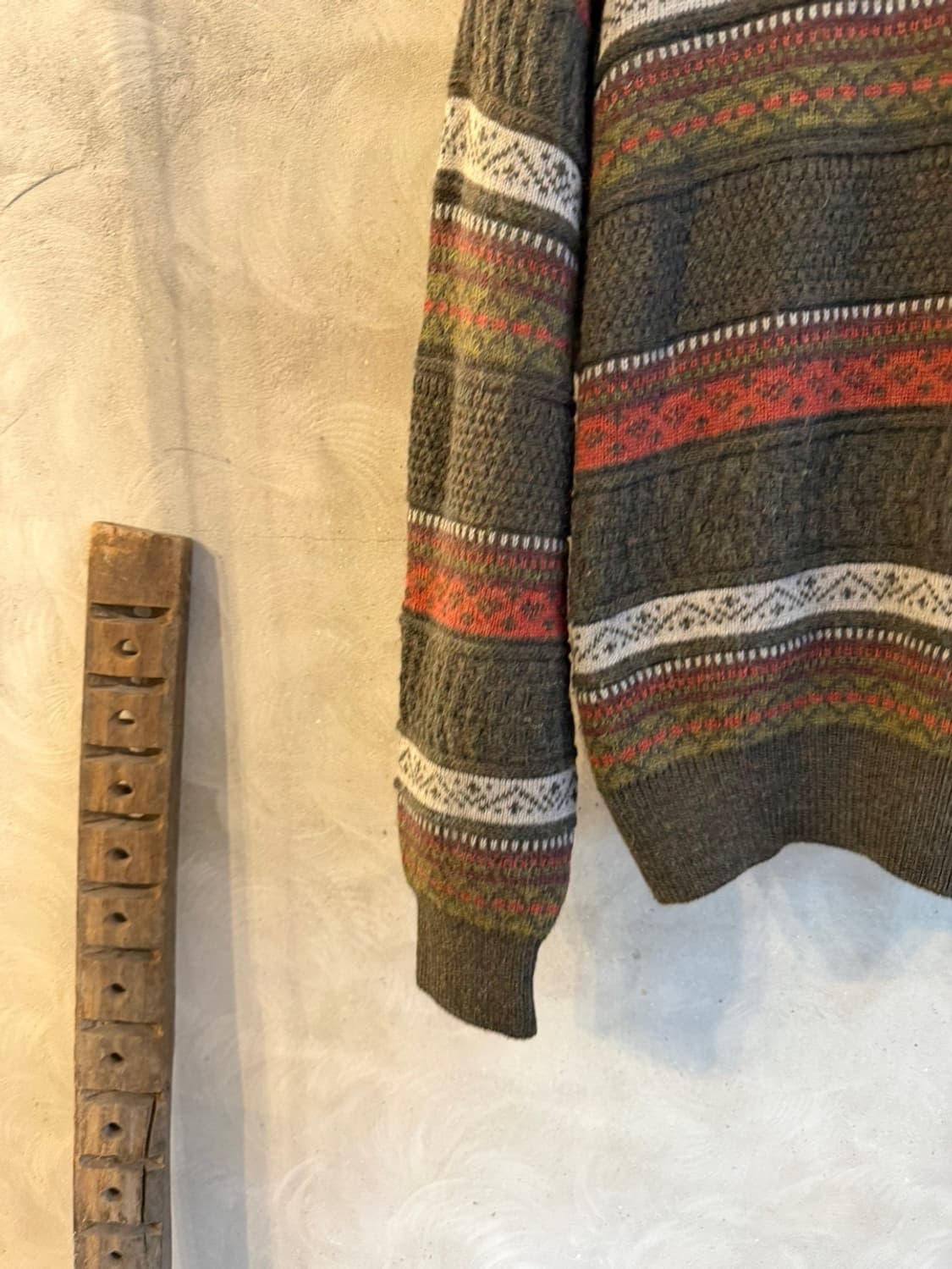 알렉스 트리콧 페어아일 니트 105 상품이미지7