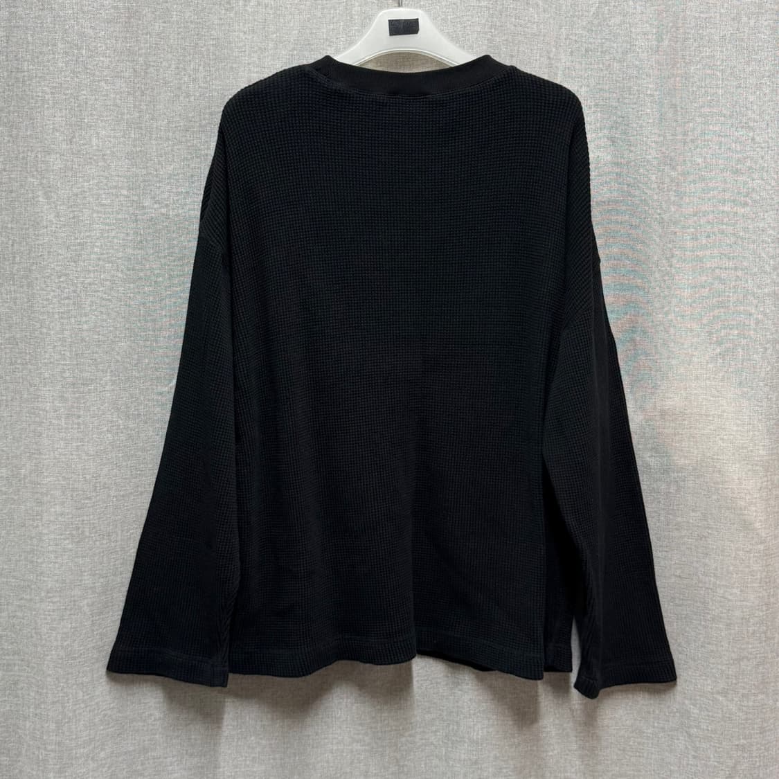 [XL] 예스아이씨(YESEYESEE) 와플 긴팔티 니트 상품이미지5