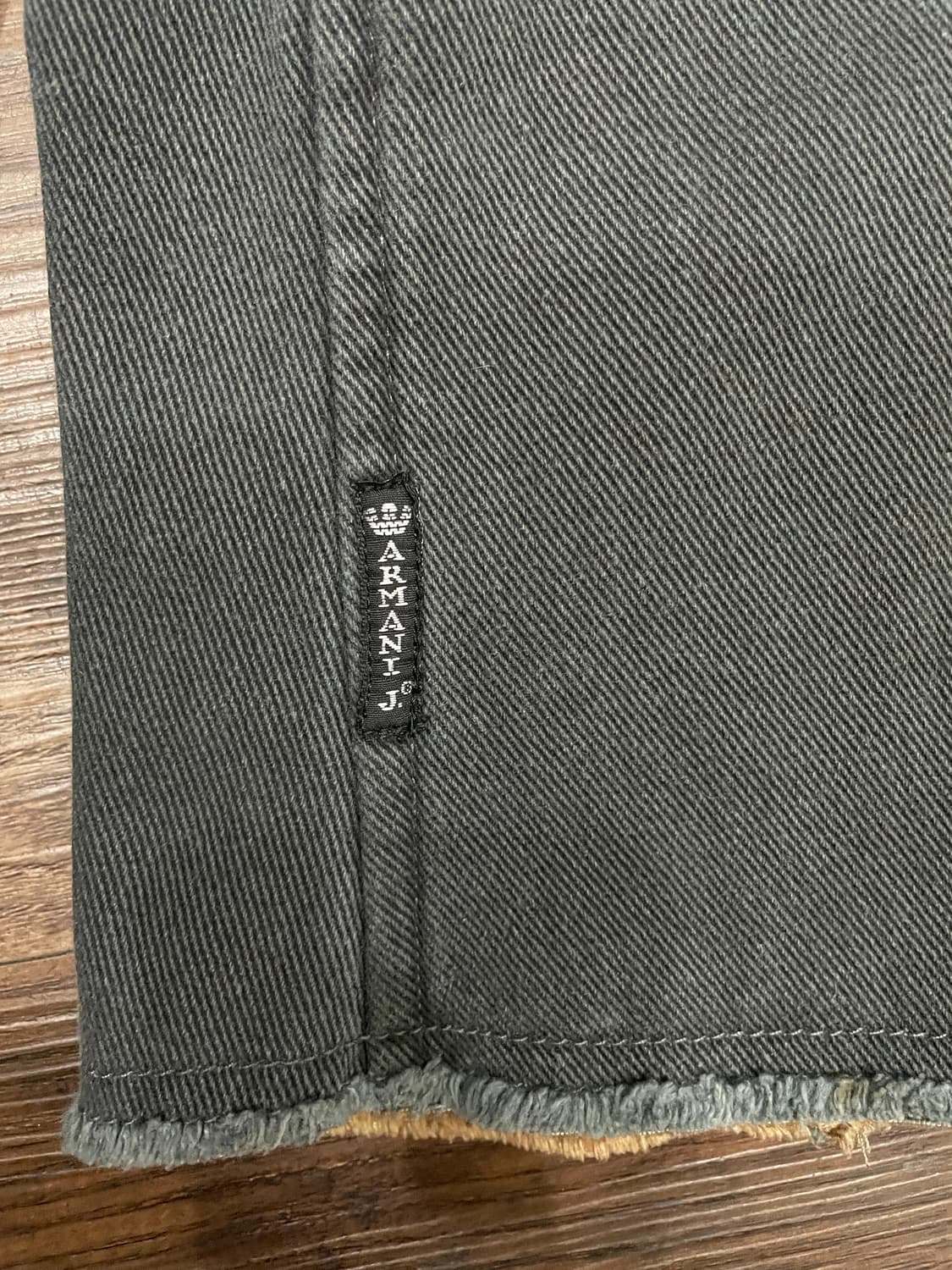 아르마니 진스 이태리제 투웨이 자켓 그레이 상품이미지10