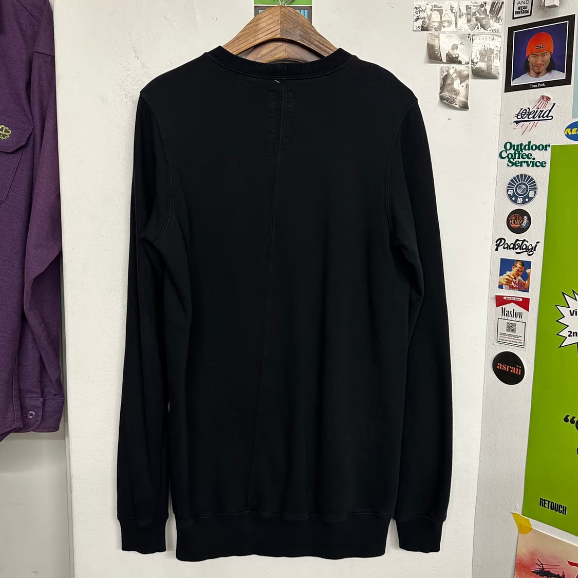 릭오웬스 다크쉐도우 수녀 롱스웻 상품이미지7