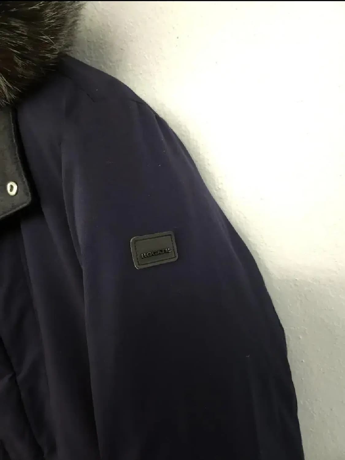 로가디스 구스다운 퍼 여우털 상품이미지3