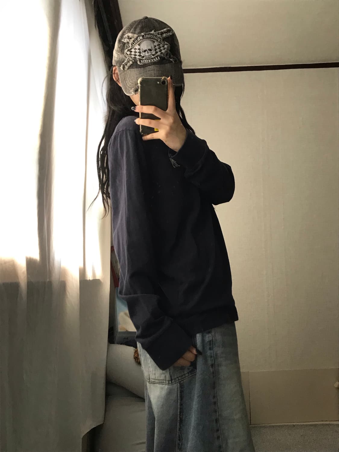 아베크롬비 네이비 롱슬리브 상품이미지3