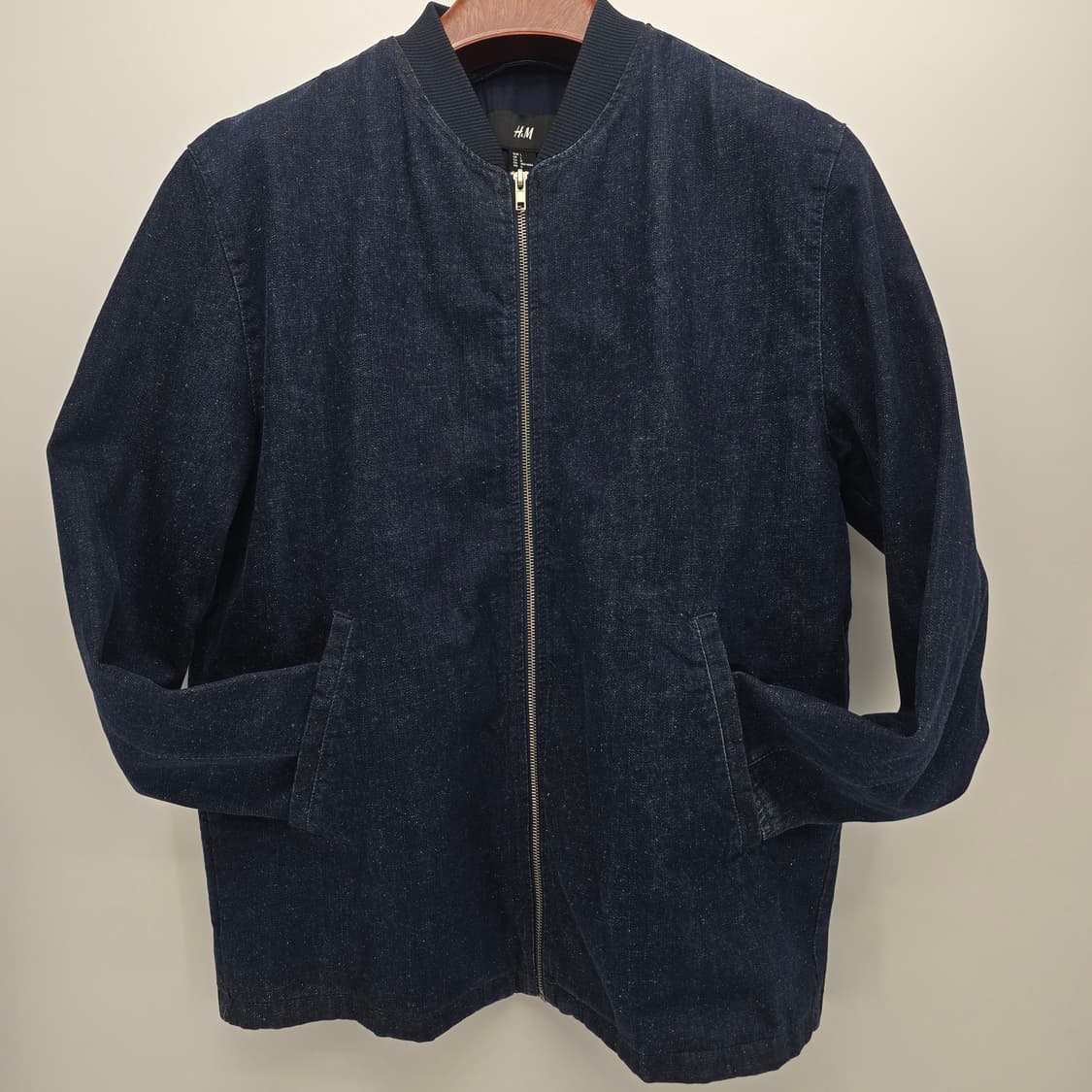 H&M 데님 블루종 봄버 자켓 [D20295] 상품이미지4