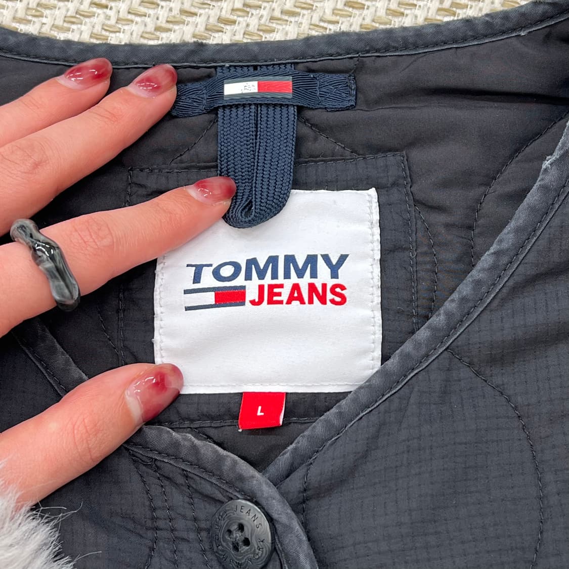 타미진스 퀼팅 바인딩 자켓 r2662 상품이미지5