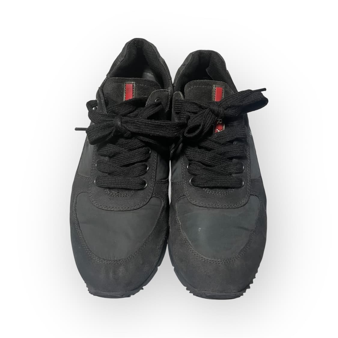 265) 프라다 스포츠 나일론 스웨이드 로고 스니커즈 상품이미지7