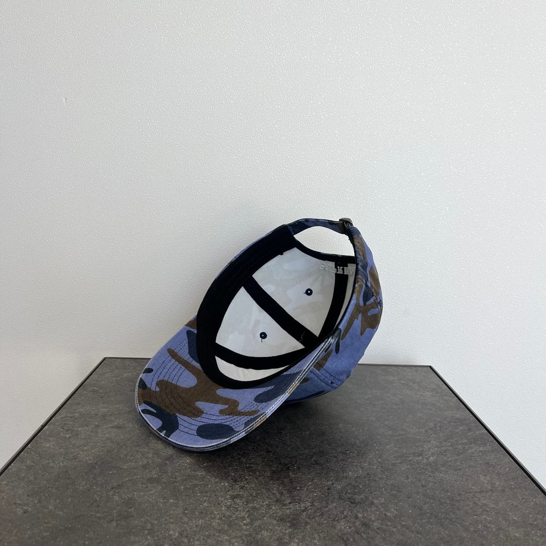 (OS) 슈프림 S로고 볼캡 모자 피그먼트 카모 네이비 상품이미지6