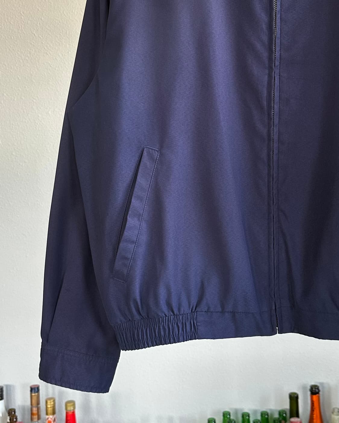 [M-L]폴로 랄프로렌 체크 라이닝 바이스윙 블루종 자켓 상품이미지4