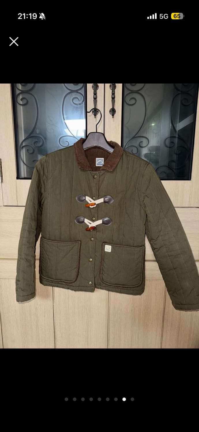 치키타 퀼팅 점퍼 카키 224101SKH 상품이미지8