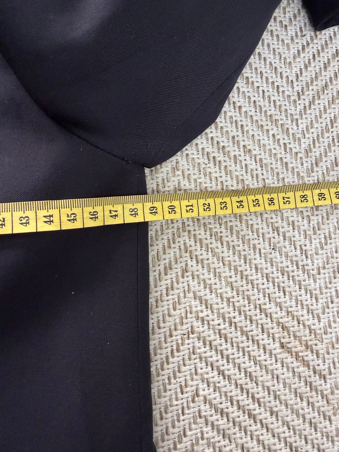 정품) LANVIN 랑방 네이비 여성 자켓 66 상품이미지8