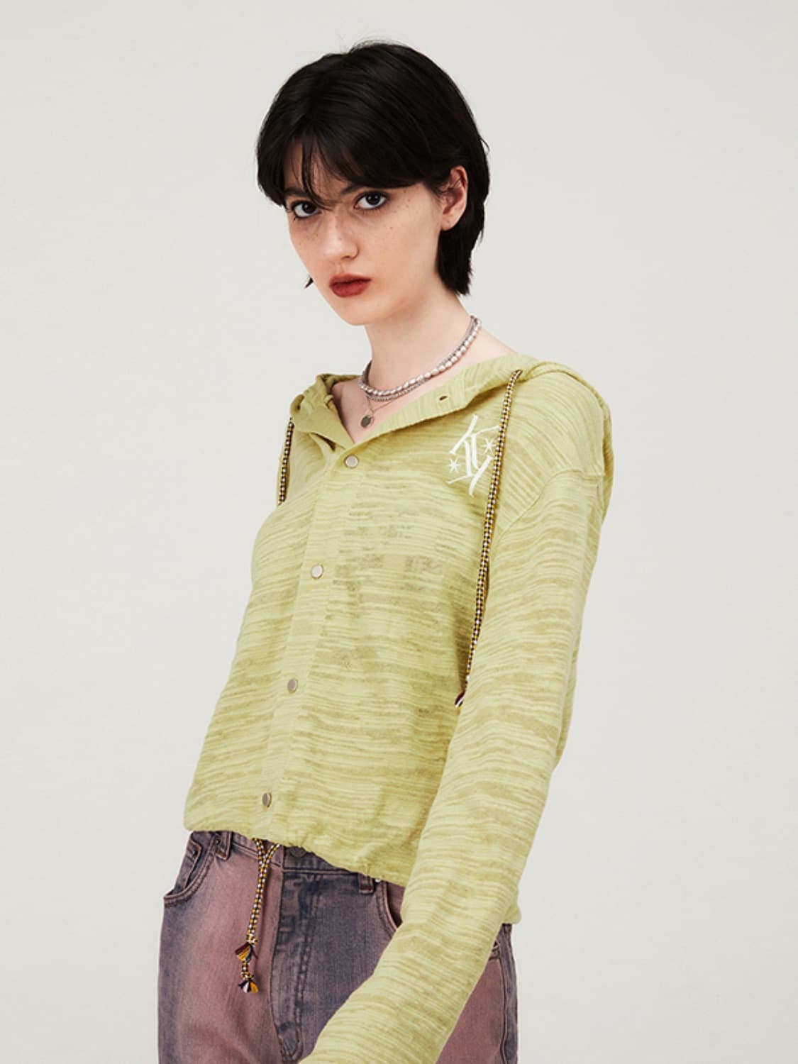 키르시 후드 가디건 새상품 상품이미지1