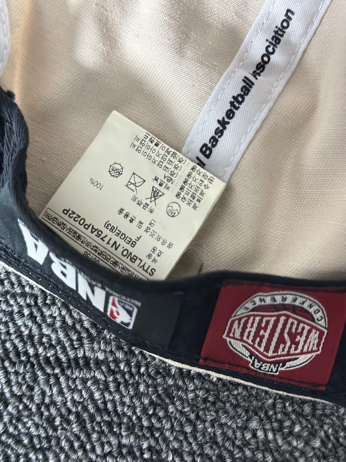 NBA 골든스테이트 워리어스 볼캡 베이지 상품이미지5