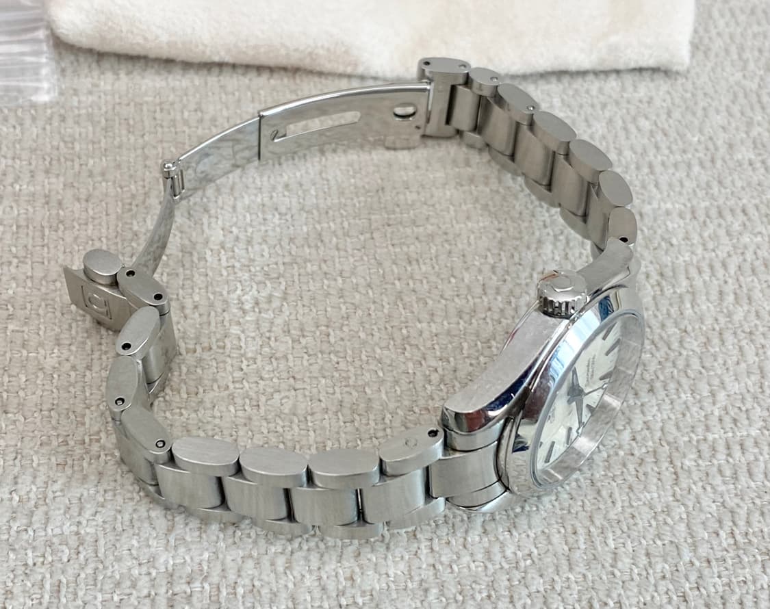 오메가 아쿠아테라 여성용2577.70 블루핸즈 펄 문자판 29mm 쿼츠 상품이미지8