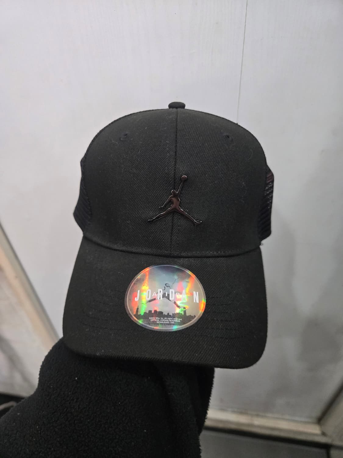 JORDAN 조던 볼캡 모자! 올블랙 색상! 디자인 깔끔하고 예뻐용!~ 상품이미지1