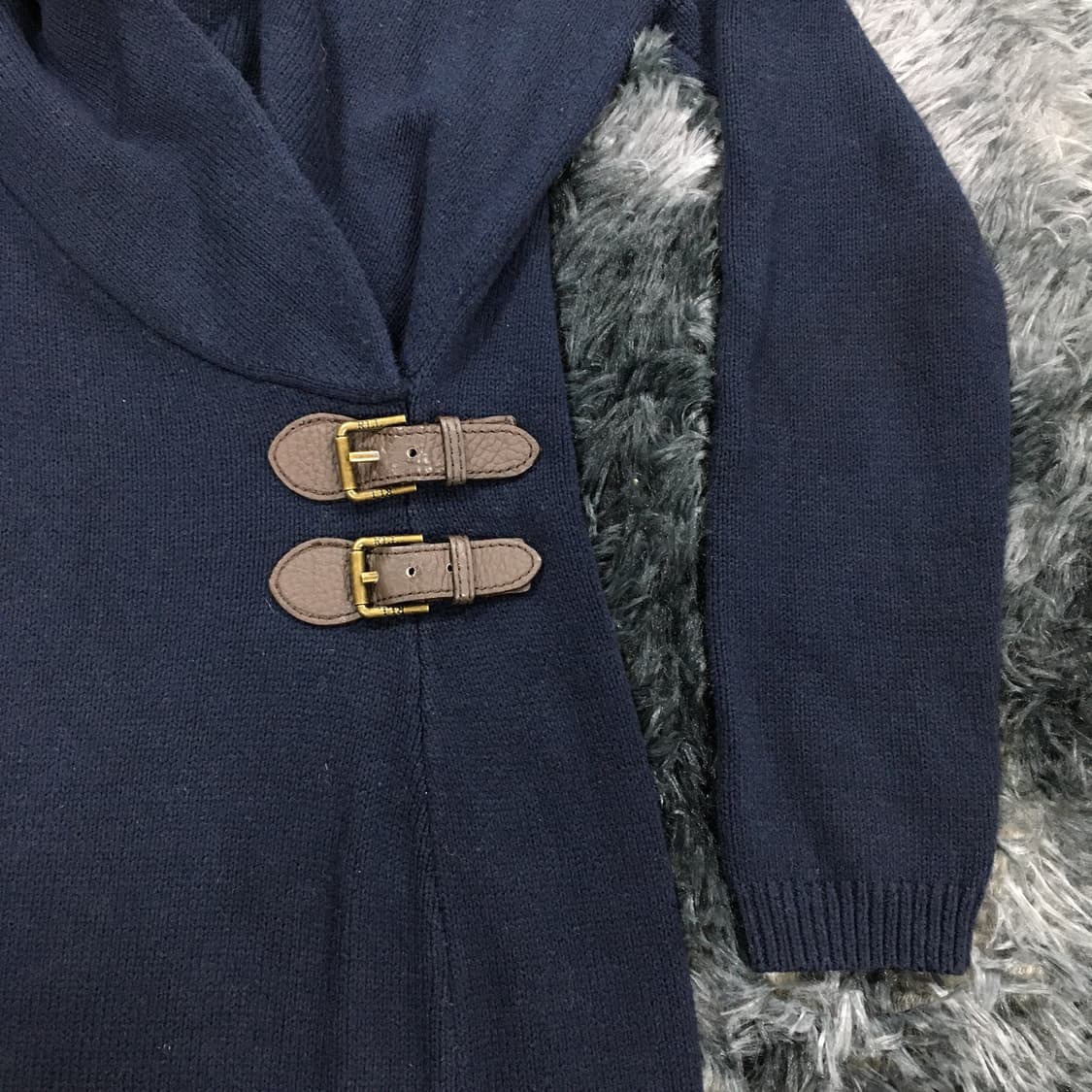 투티/0172 랄프로렌 벨트 드레스 네이비 상품이미지2