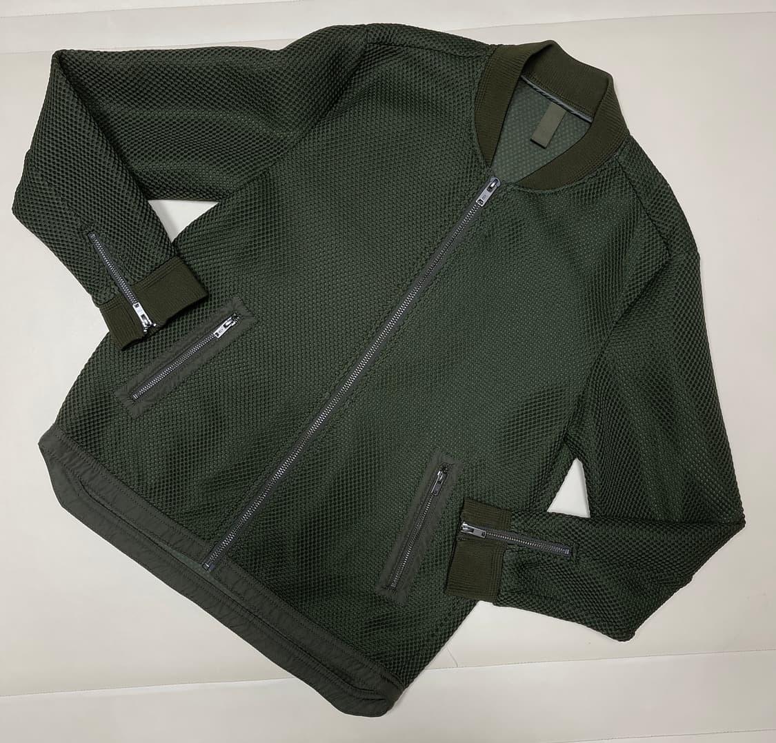 커스텀멜로우 에어메쉬 루즈핏 블루종  상품이미지1