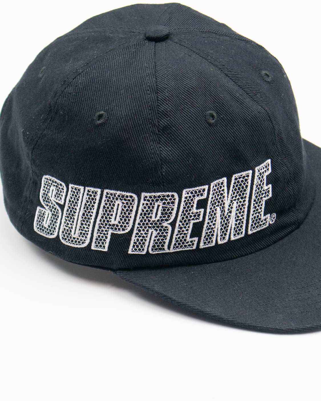 슈프림 사이드 배너 로고 6 패널 캡 상품이미지4