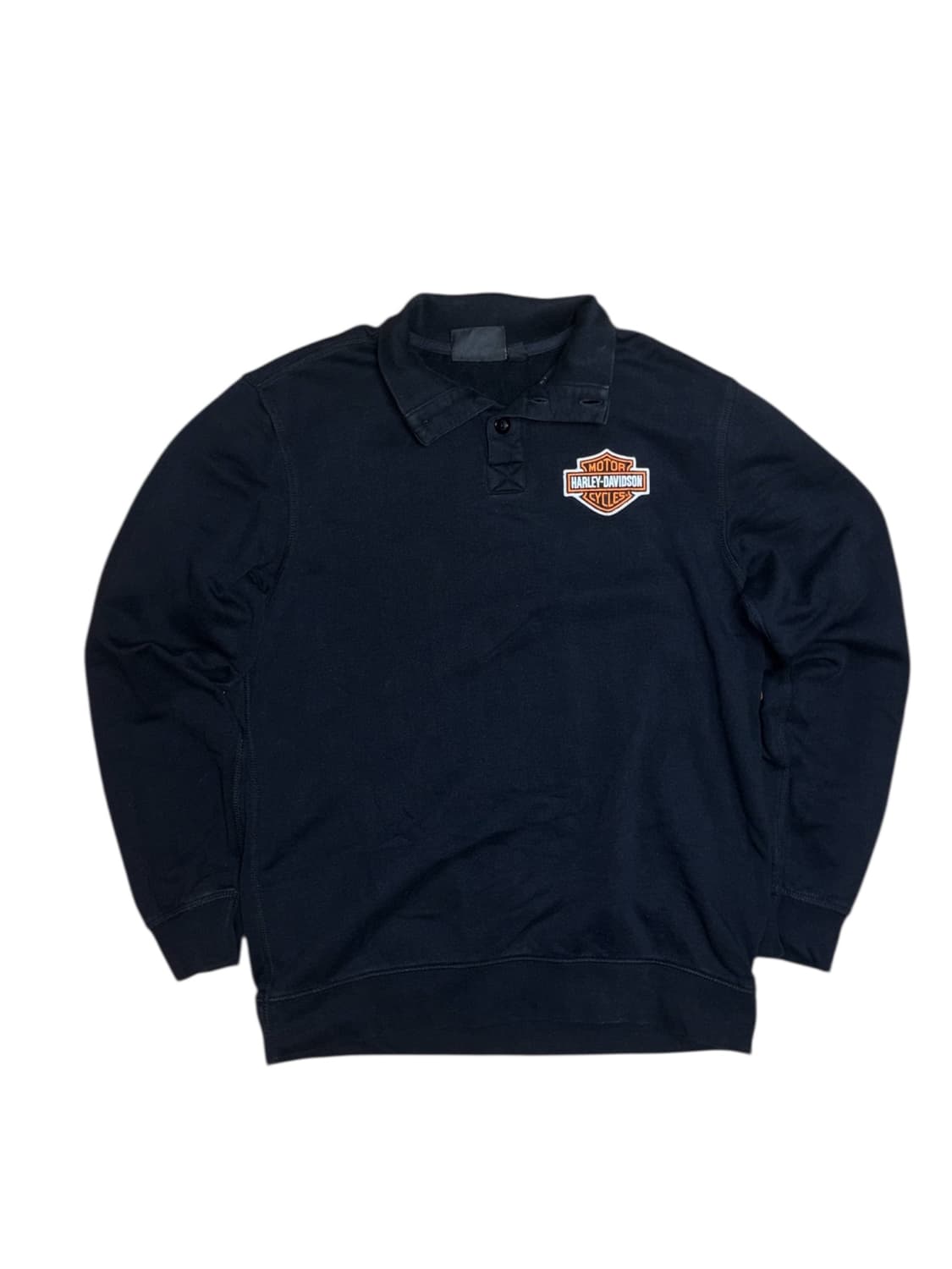 할리데이비슨 빈티지 반집업 스웻셔츠 맨투맨 상품이미지2