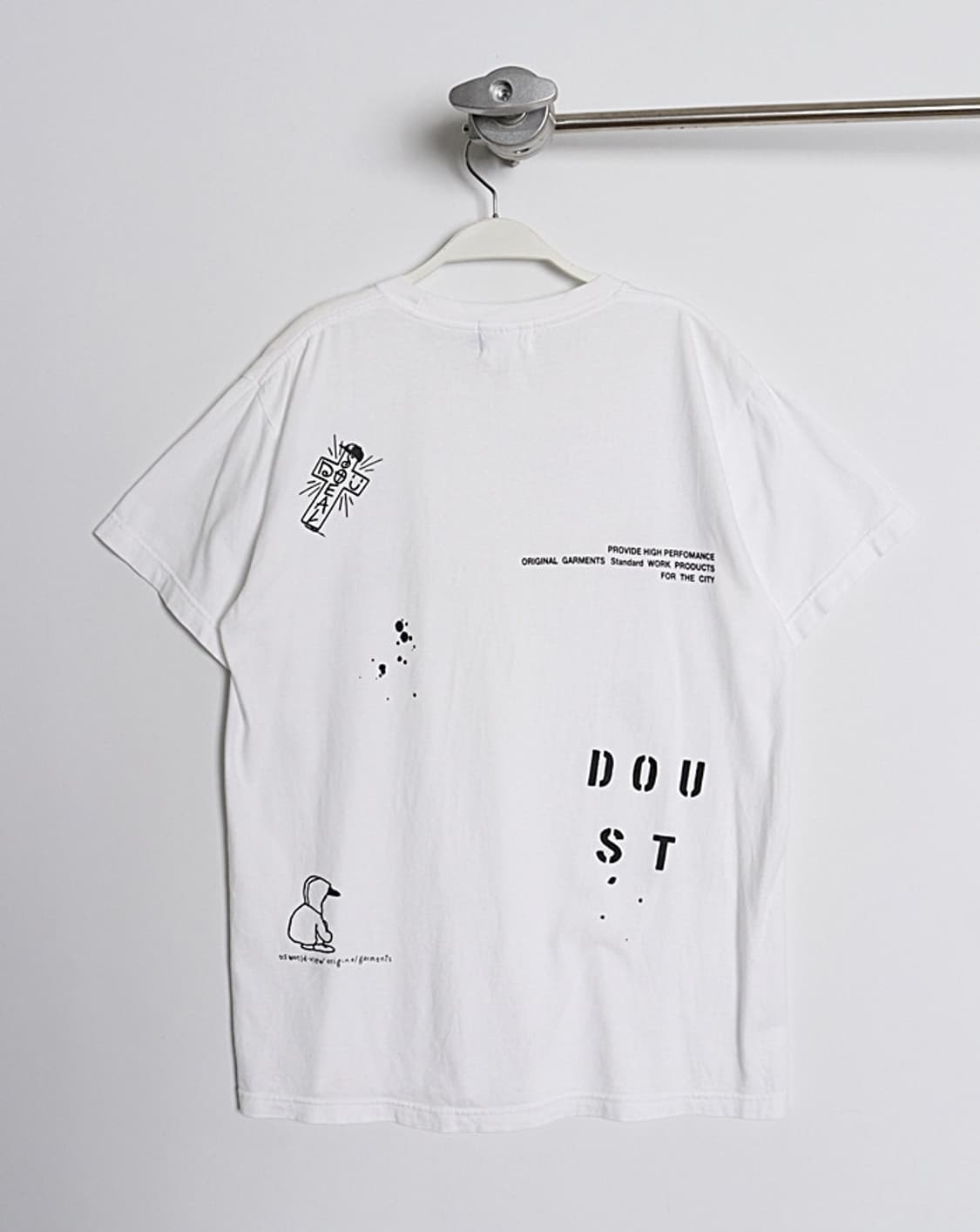  DOUBLE STEAL Print T-Shirts 상품이미지5
