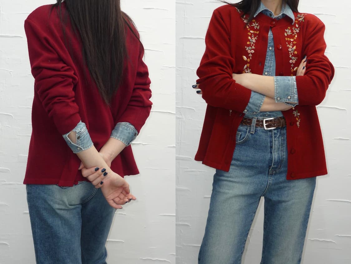 scarlet floral cardigan 상품이미지3