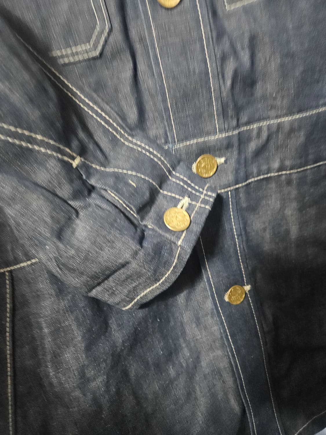 네이버후드 데님 워크 자켓 상품이미지7