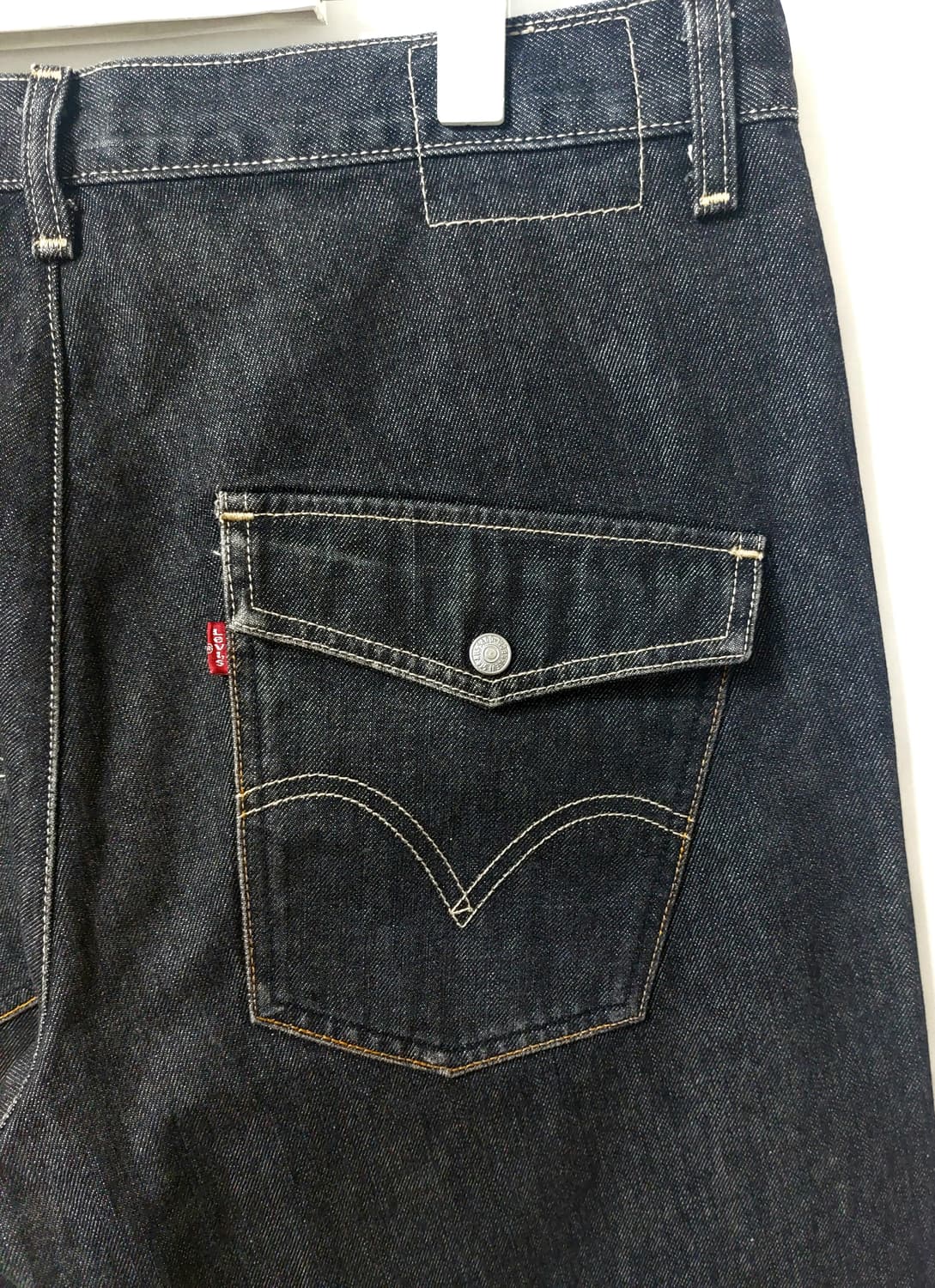 리바이스 엔지니어드 데님 흑 청바지 36 상품이미지1