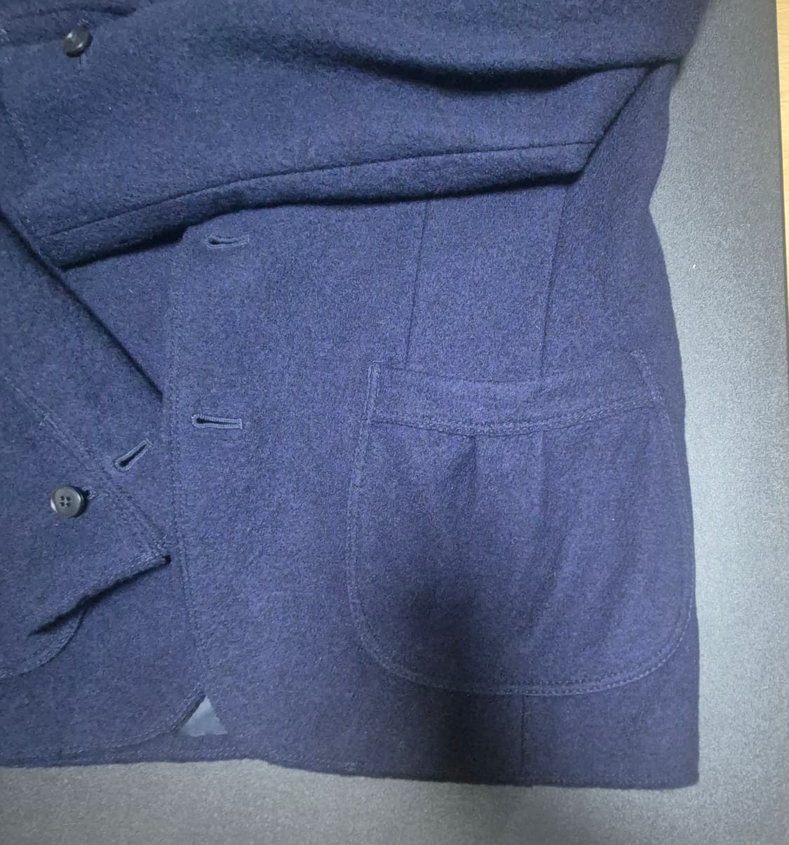 유나이티드애로우 울자켓 raw-tex라인 L size 상품이미지5