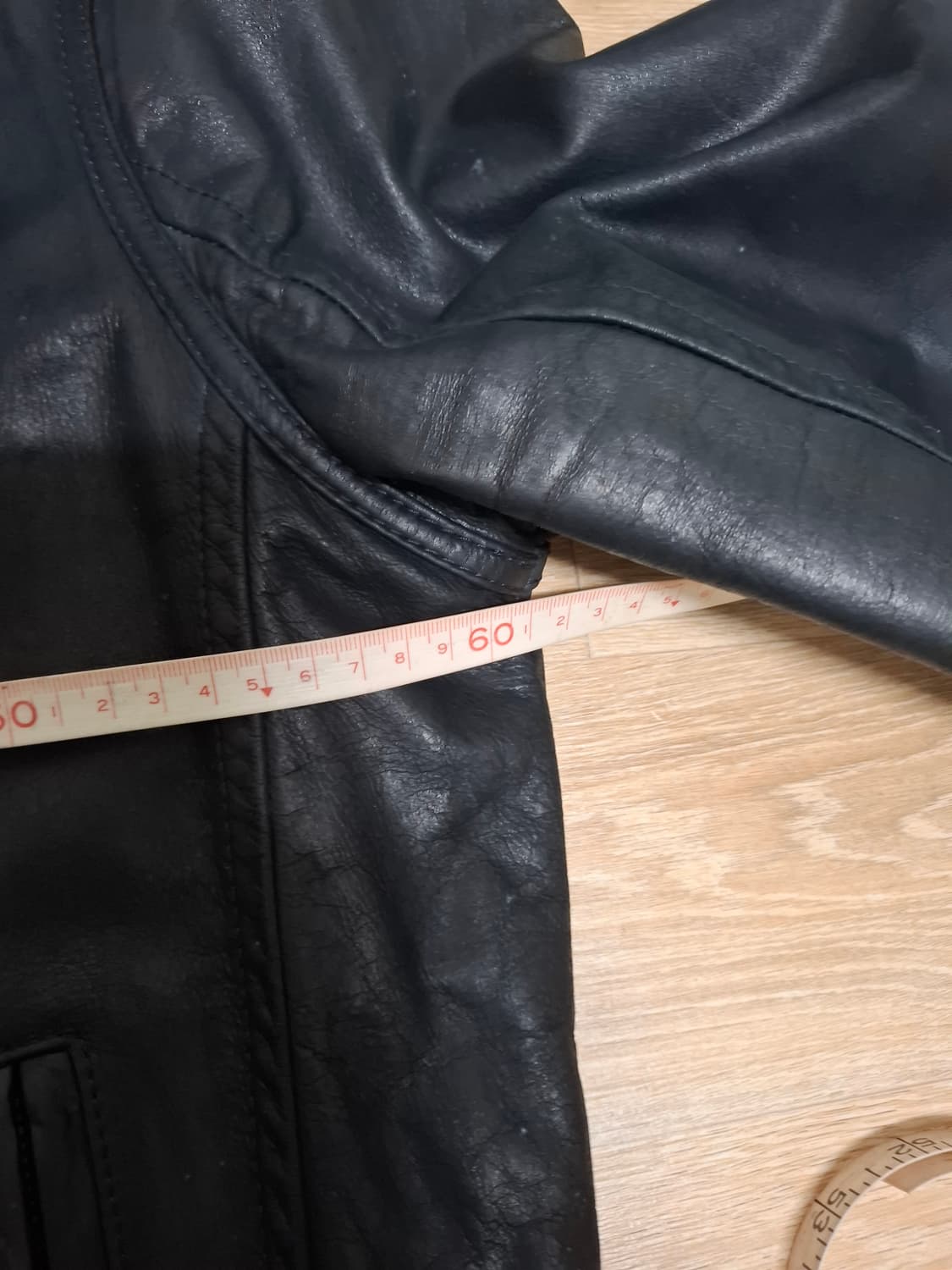 리바이스 블랙 가죽 자켓 XL 상품이미지9