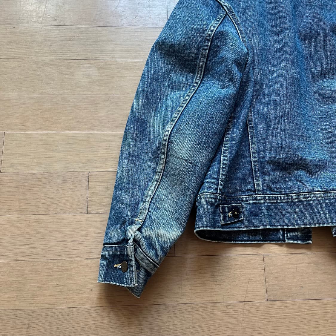 70년대 Lee 스톰라이더 데님 자켓 미국제조 빈티지 리 38사이즈 상품이미지10