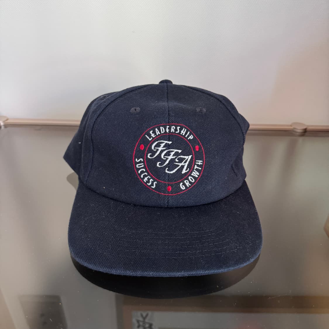 USA leadership 빈티지 모자 볼캡 vintage cap 네이비 상품이미지1
