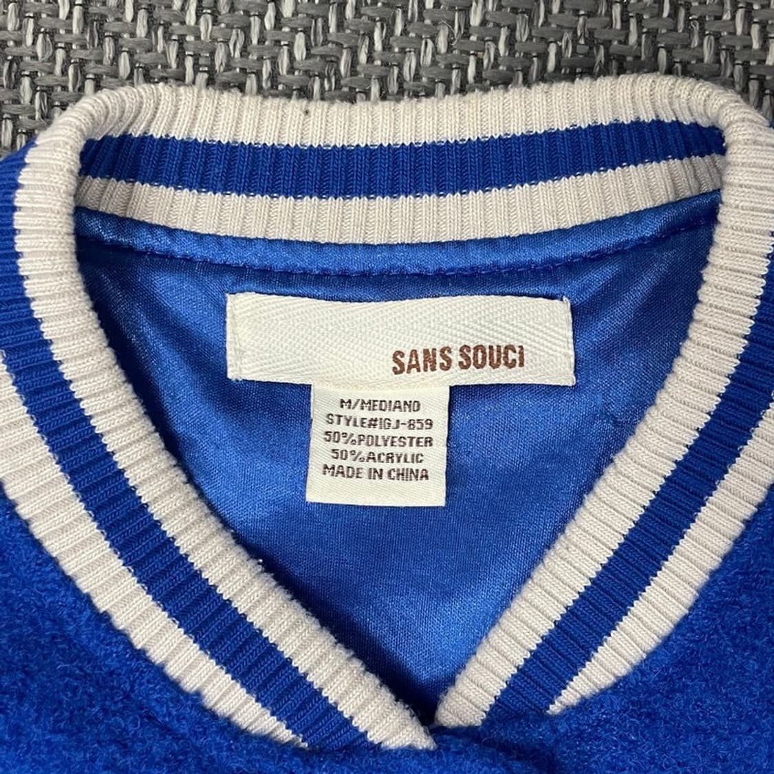 산수시 바시티 자켓 v0308 상품이미지5