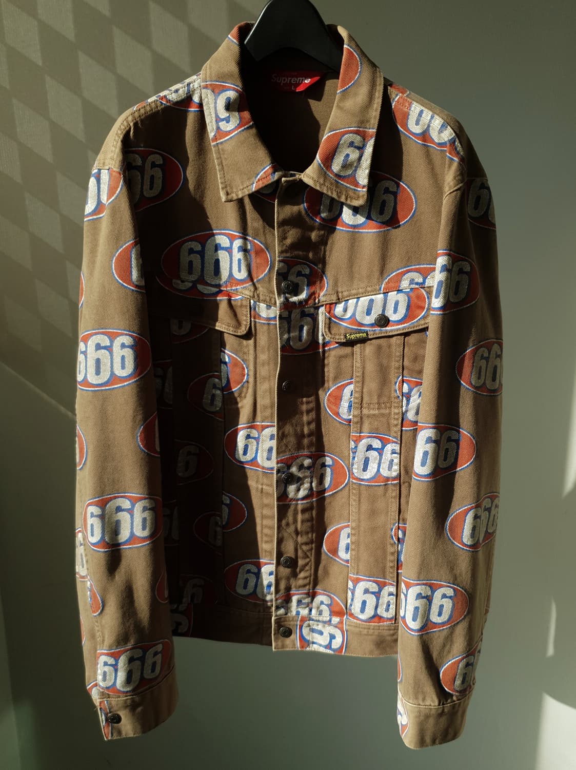 SUPREME '666' trucker jk 상품이미지2