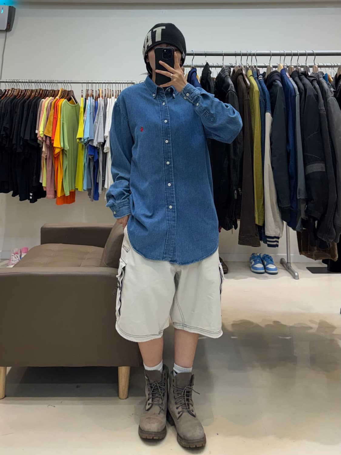 폴로 랄프로렌 데님 셔츠 상품이미지6