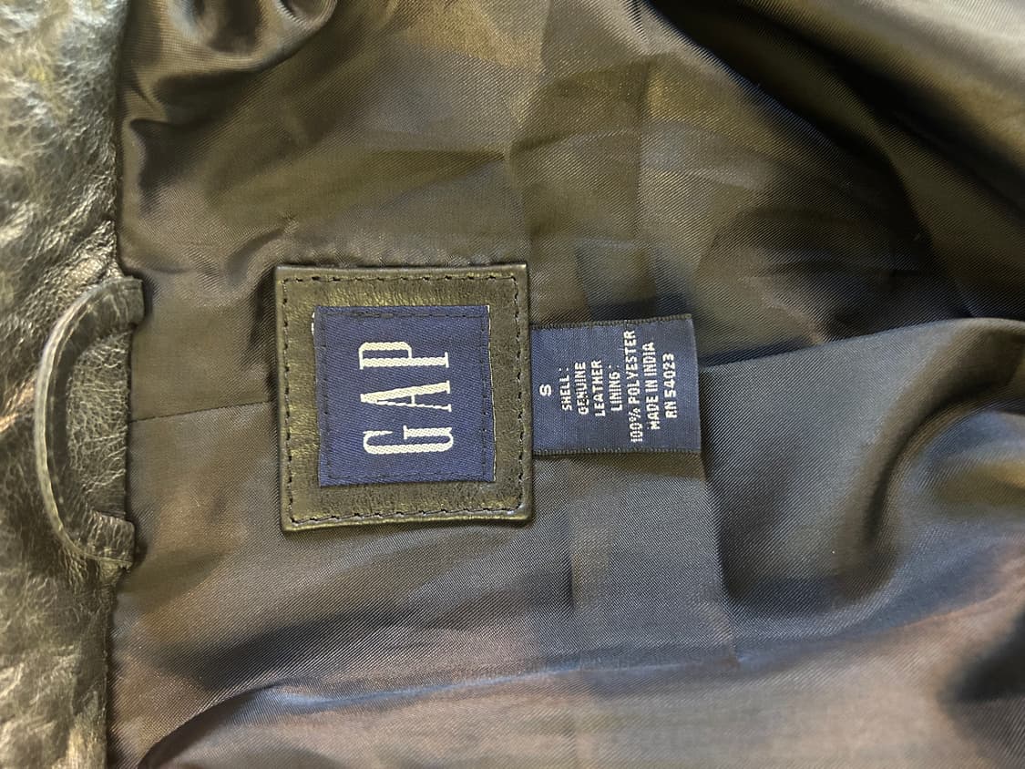 Gap 2001 old gap  leather long coat 상품이미지4