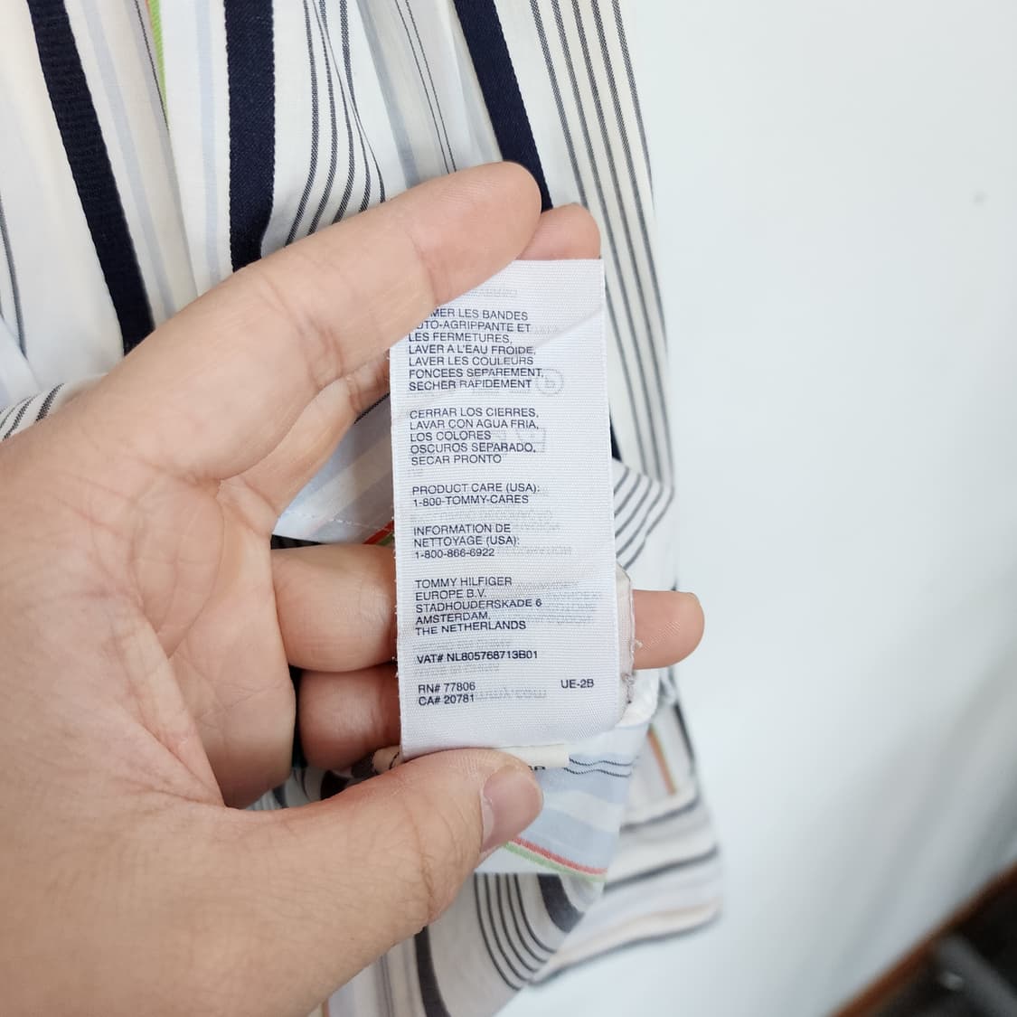 타미힐피거 스트라이프 긴팔 셔츠 상품이미지6