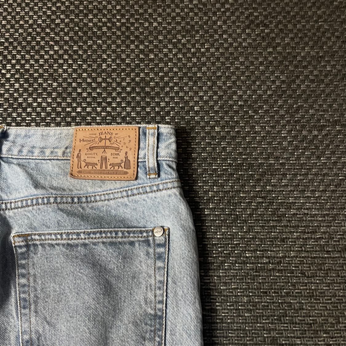 (31) 모드나인 연청 데님 팬츠 상품이미지8