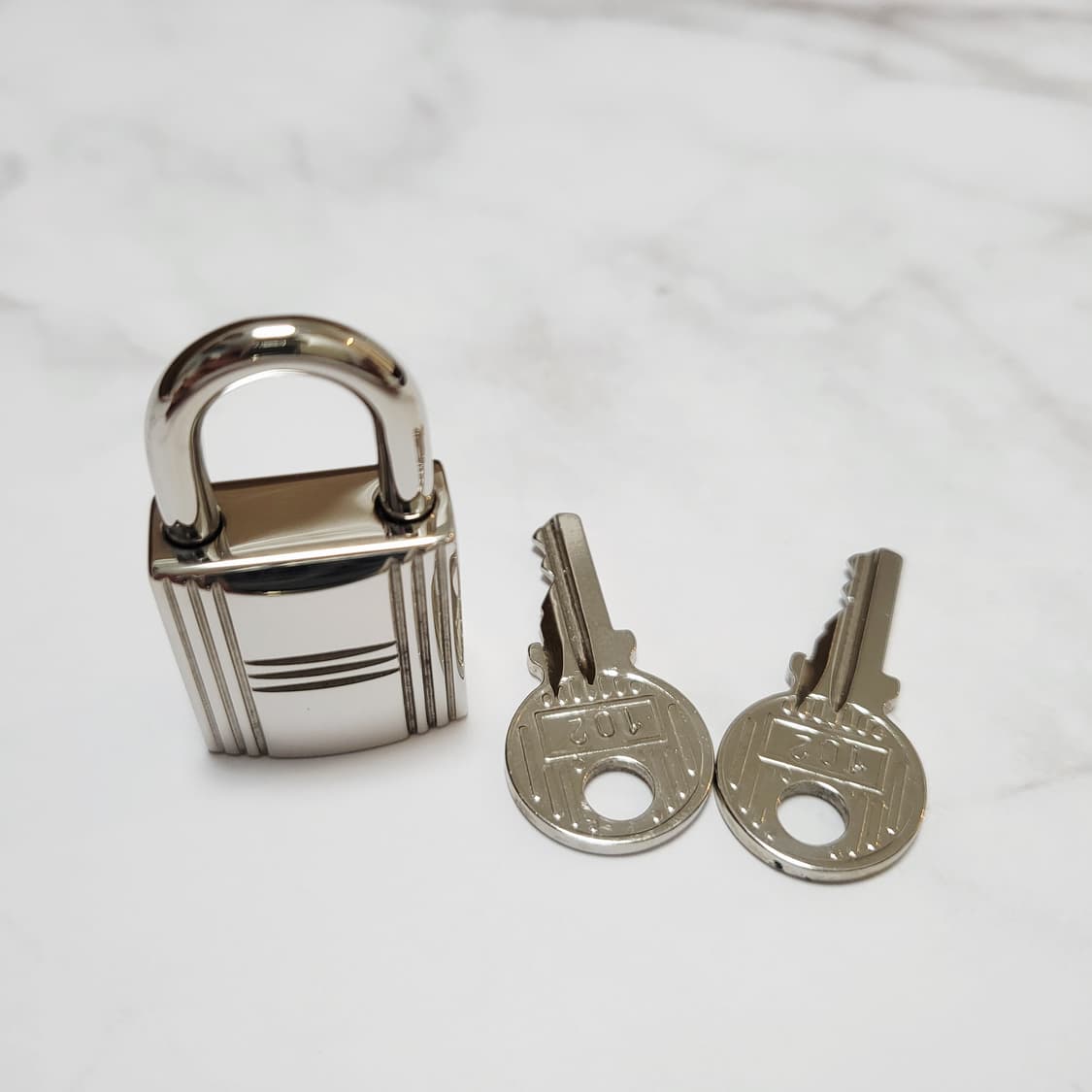 정품 에르메스 자물쇠 키2개 세트 상품이미지1