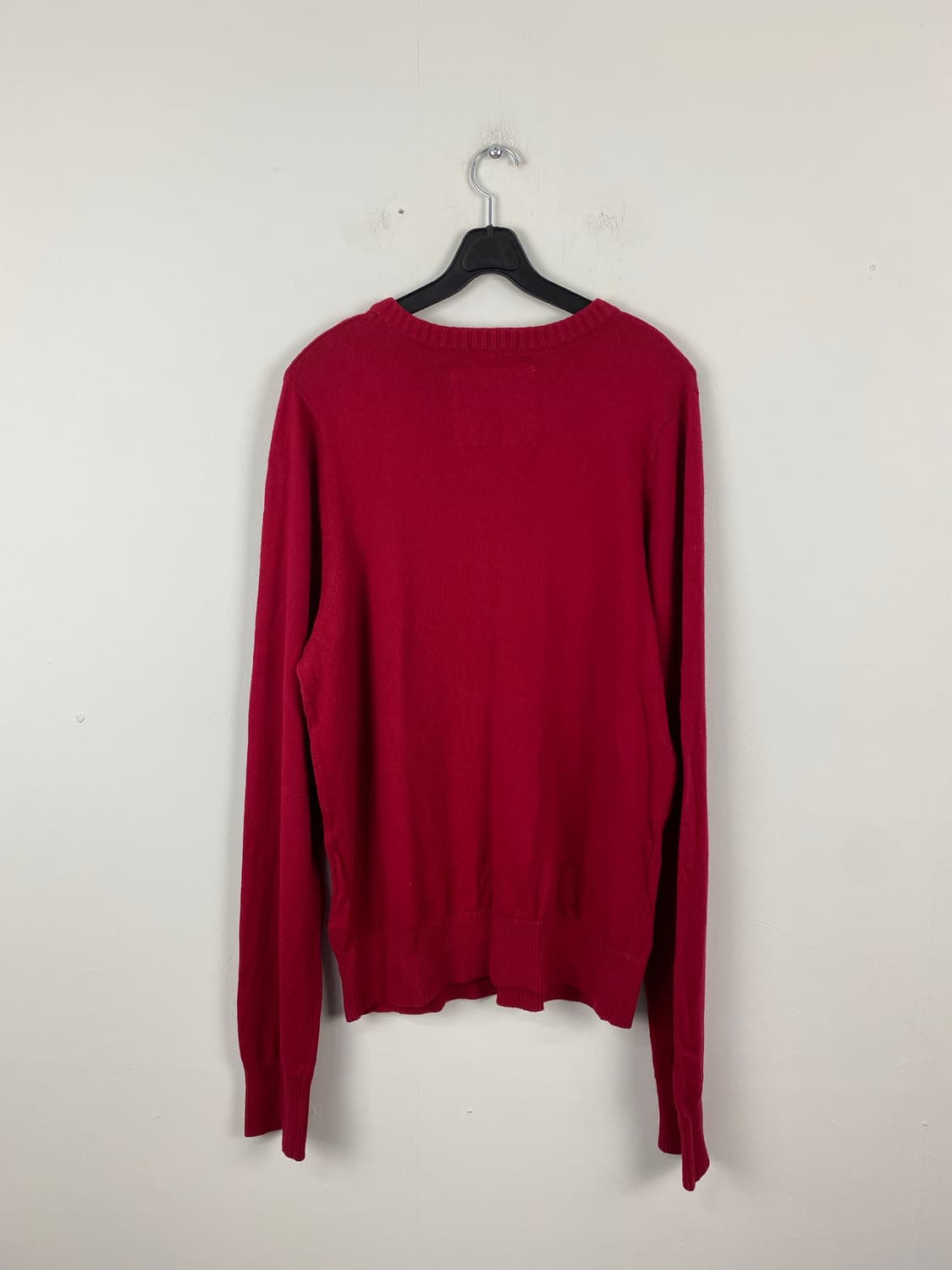 아베크롬비 브이넥 니트 레드 XL <529> 상품이미지2