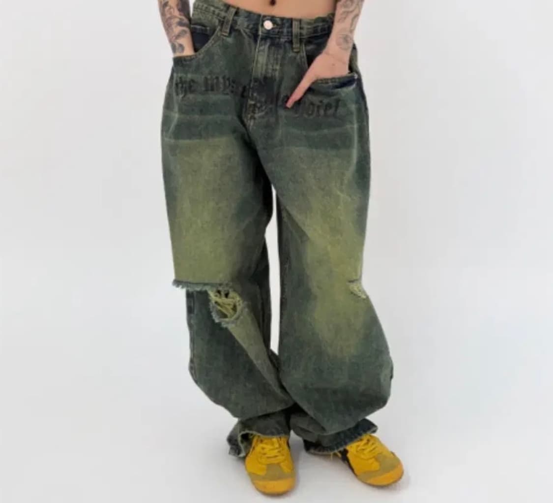 미스테리어스호텔 YELLOW WASHING JEANS 상품이미지1