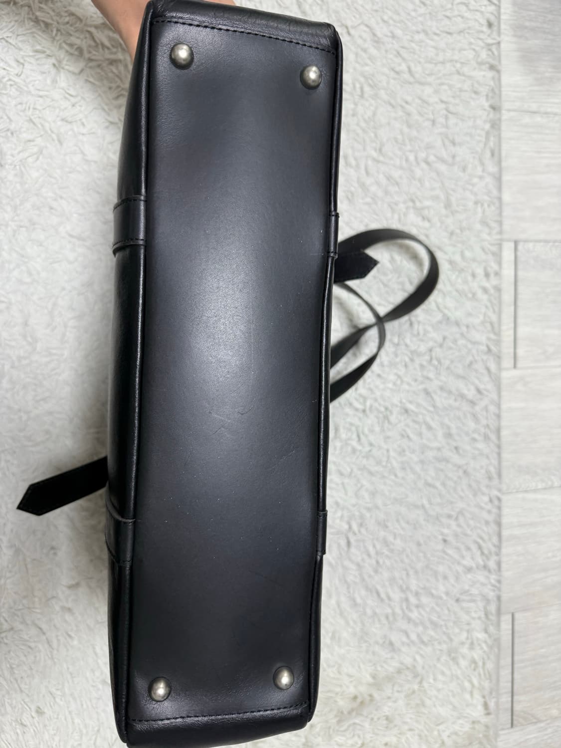 (OS)요지야마모토 레더 토트백 보스턴백 상품이미지5