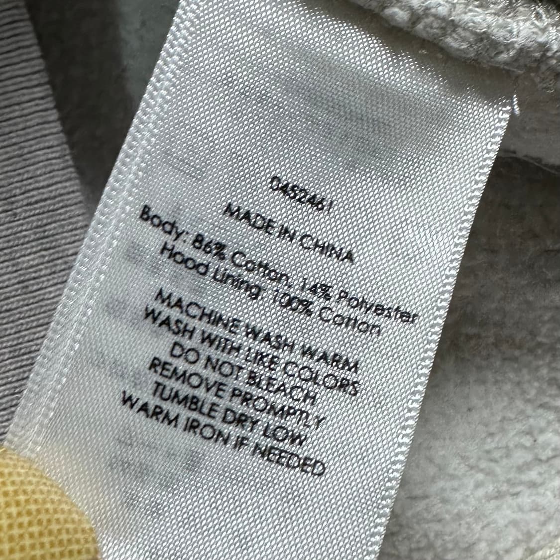 폴로 랄프로렌 그레이 후드집업 상품이미지8