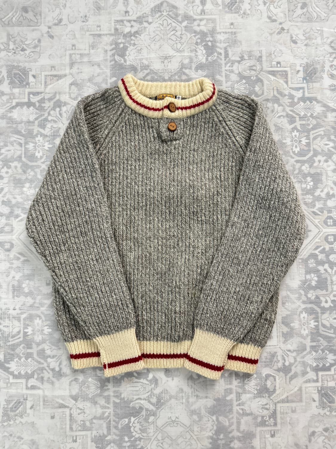 Great Nothern Knitters 빈티지 단추 니트 상품이미지1