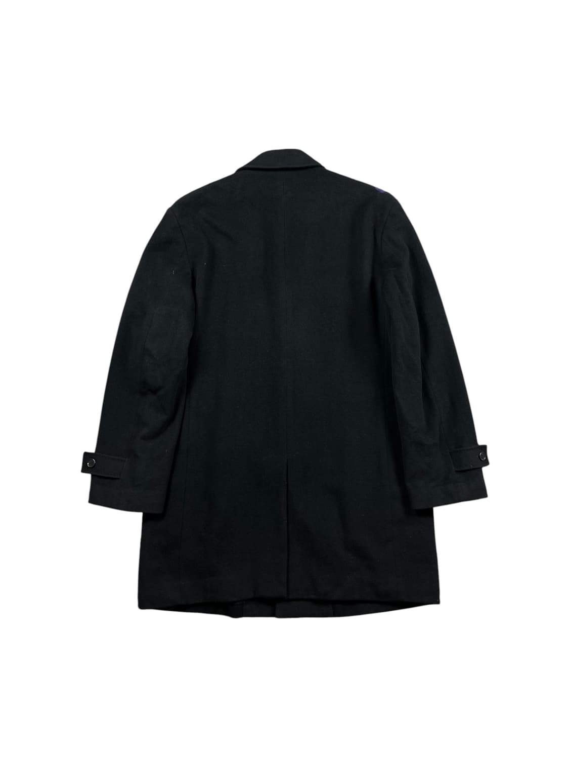 Vintage 보라색 도트 포인트 하프 코트 상품이미지5