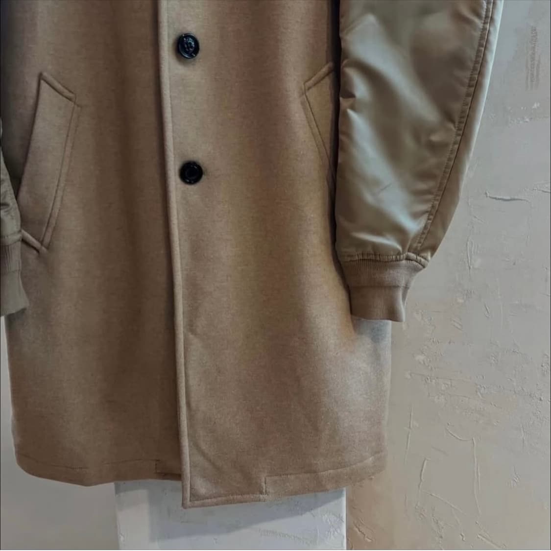 디젤 ma-1 카멜 코트 상품이미지3