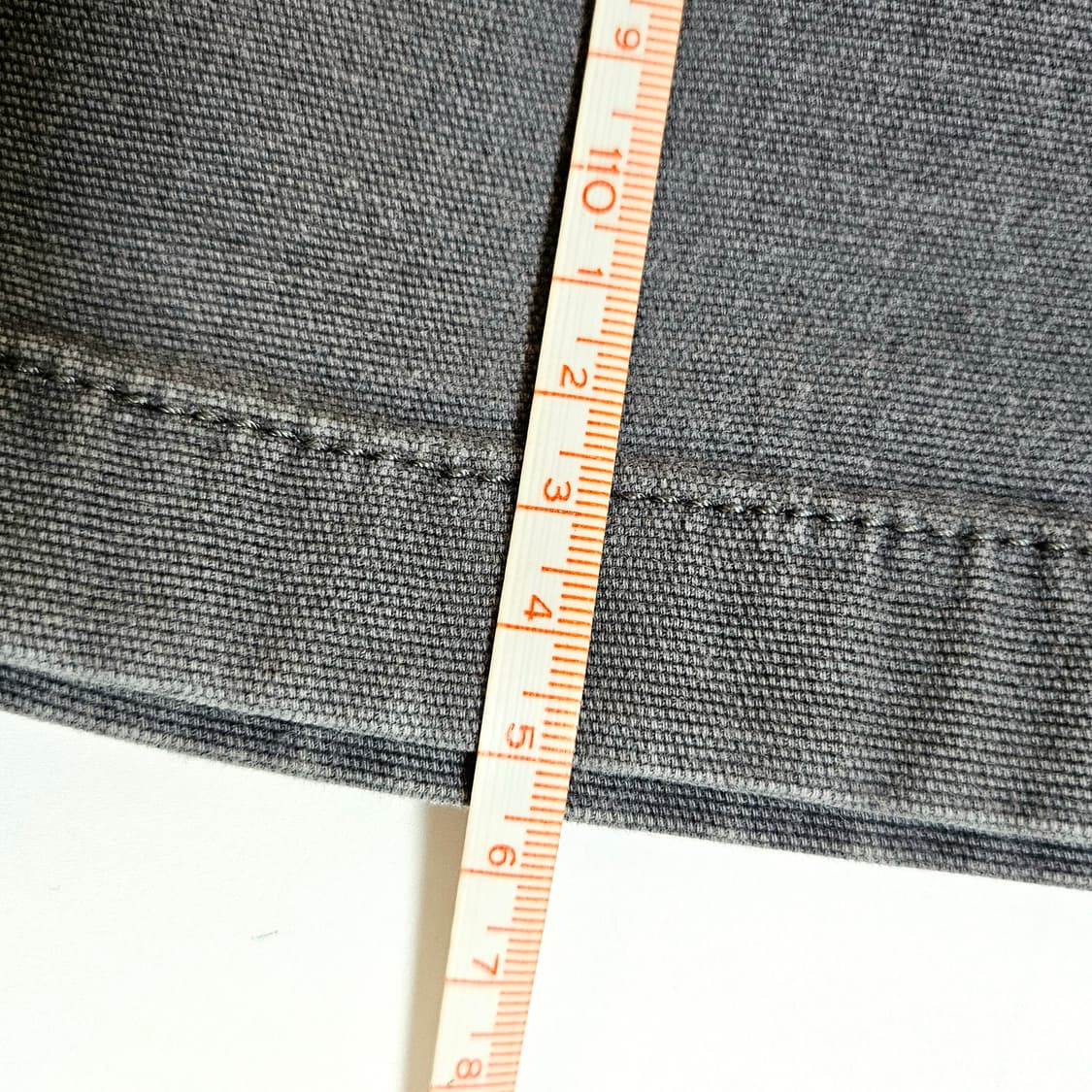 [32X36][칼하트]러기드 플렉스®릴렉스핏 캔버스 페이딩 워크팬츠 챠콜 상품이미지10