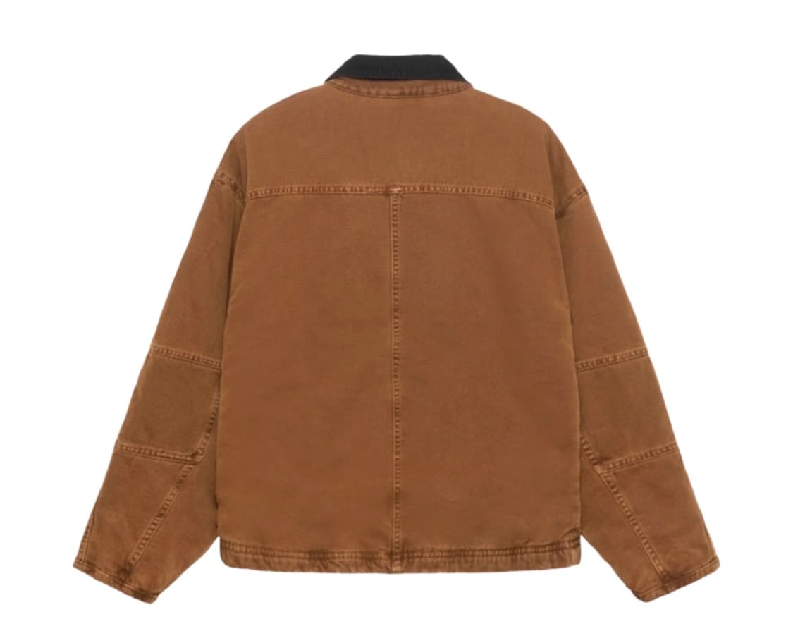 [XL] 스투시 워시드 캔버스 샵 자켓 브론즈 상품이미지2