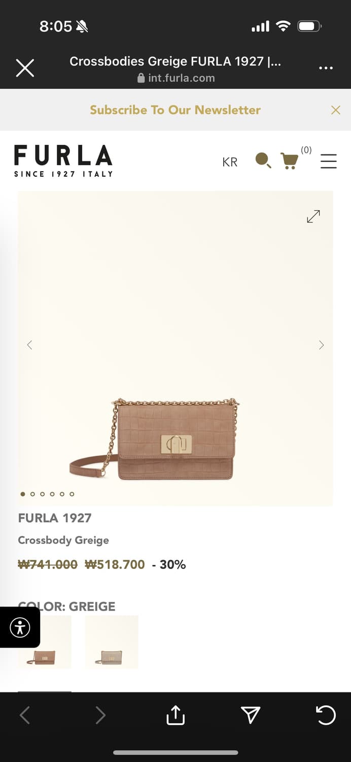 훌라 FURLA 소가죽 크로스백 토트백 숄더백 가방 상품이미지1
