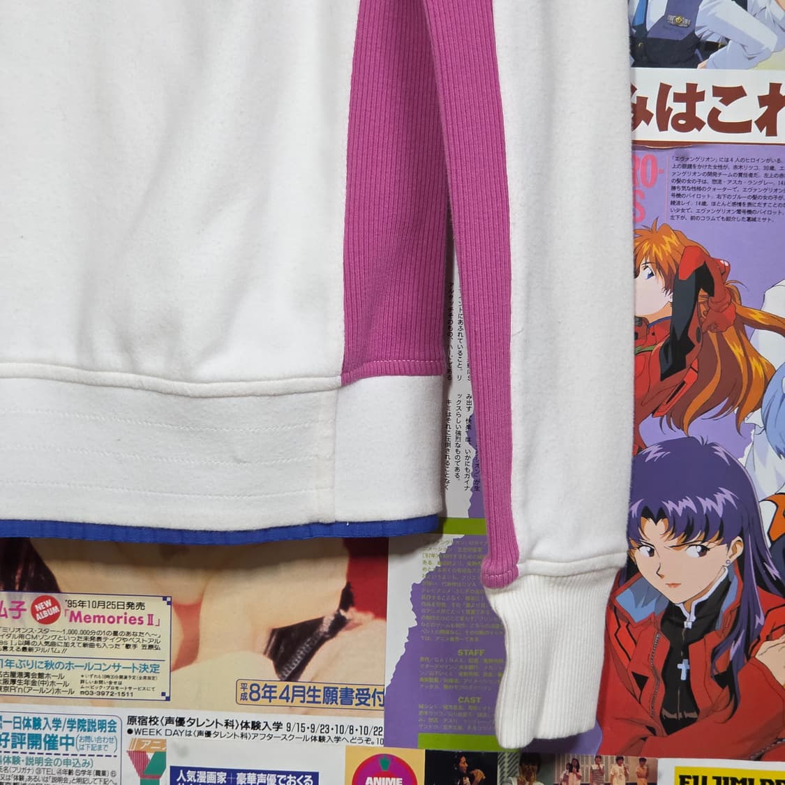 00'S 나이키 화이트 핑크 걸즈 코튼 집업  상품이미지7