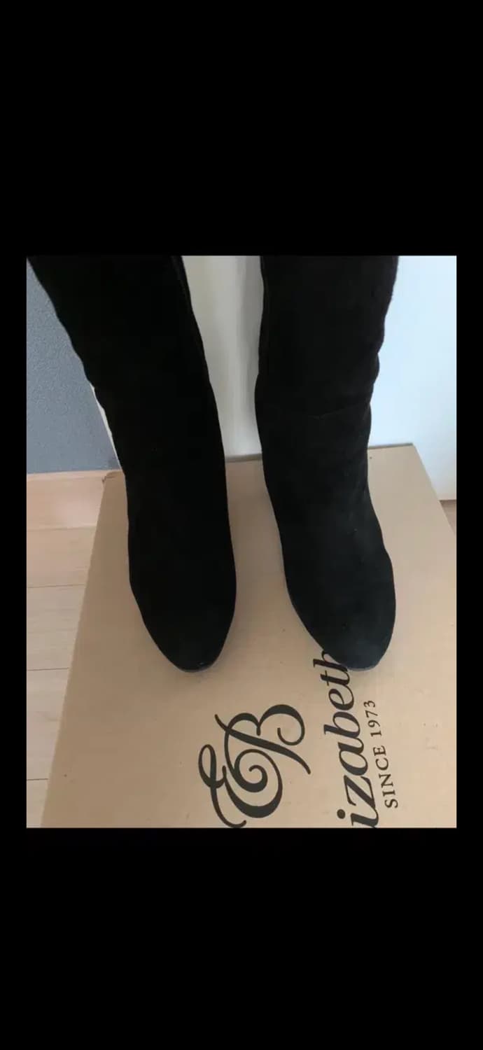 스웨이드 롱부츠  상품이미지7