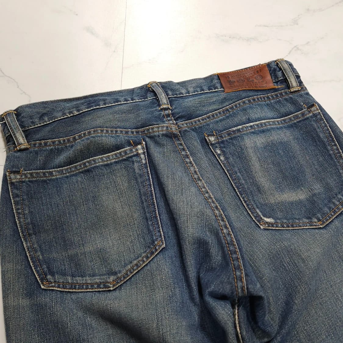 32~33)POLO 폴로 랄프로렌 스트레이트 워시드 데님 팬츠 청바지 상품이미지7
