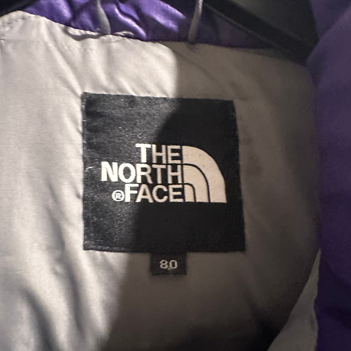 노스페이스 눕시 퍼플 패딩  상품이미지6